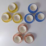 Villeroy & Boch vintage colored cups