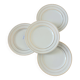 4 dessert plates in porcelain from St Amand 191105