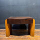Solid wood side table – Vintage charm and timeless elegance