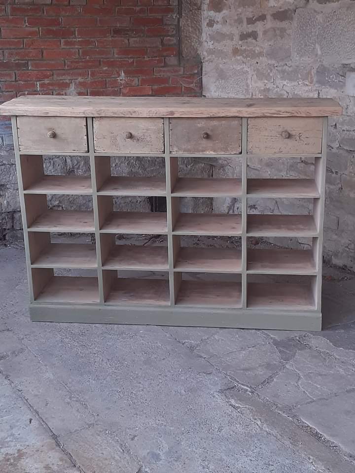 Furniture of trade workshop