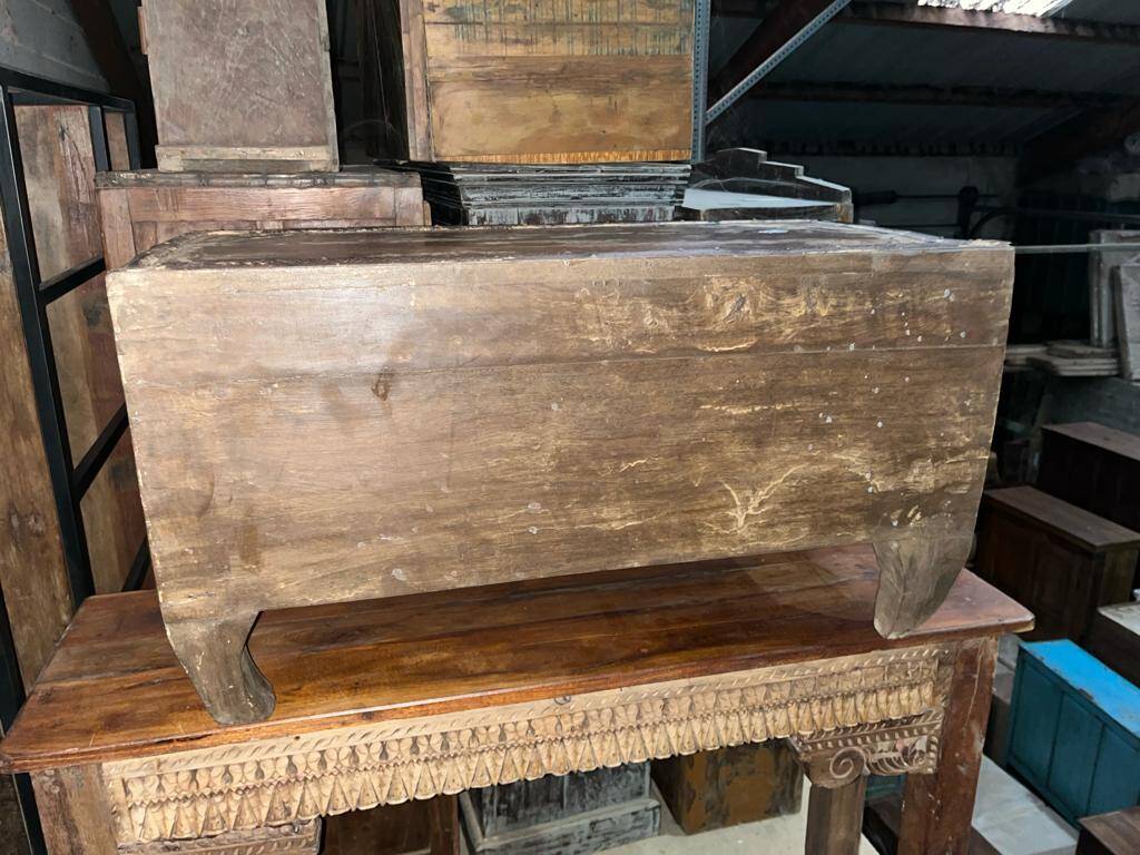 Small old chest with two drawers