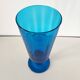 Blue pedestal vase - Italy Empoli 1960