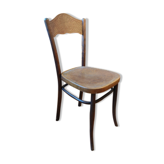 Old chair stamped Jacob and Josef Kohn