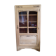 Meuble vitrine vaisselier art déco bois