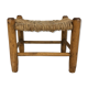 Vintage rustic low stool