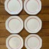 Set of 6 dessert plates
