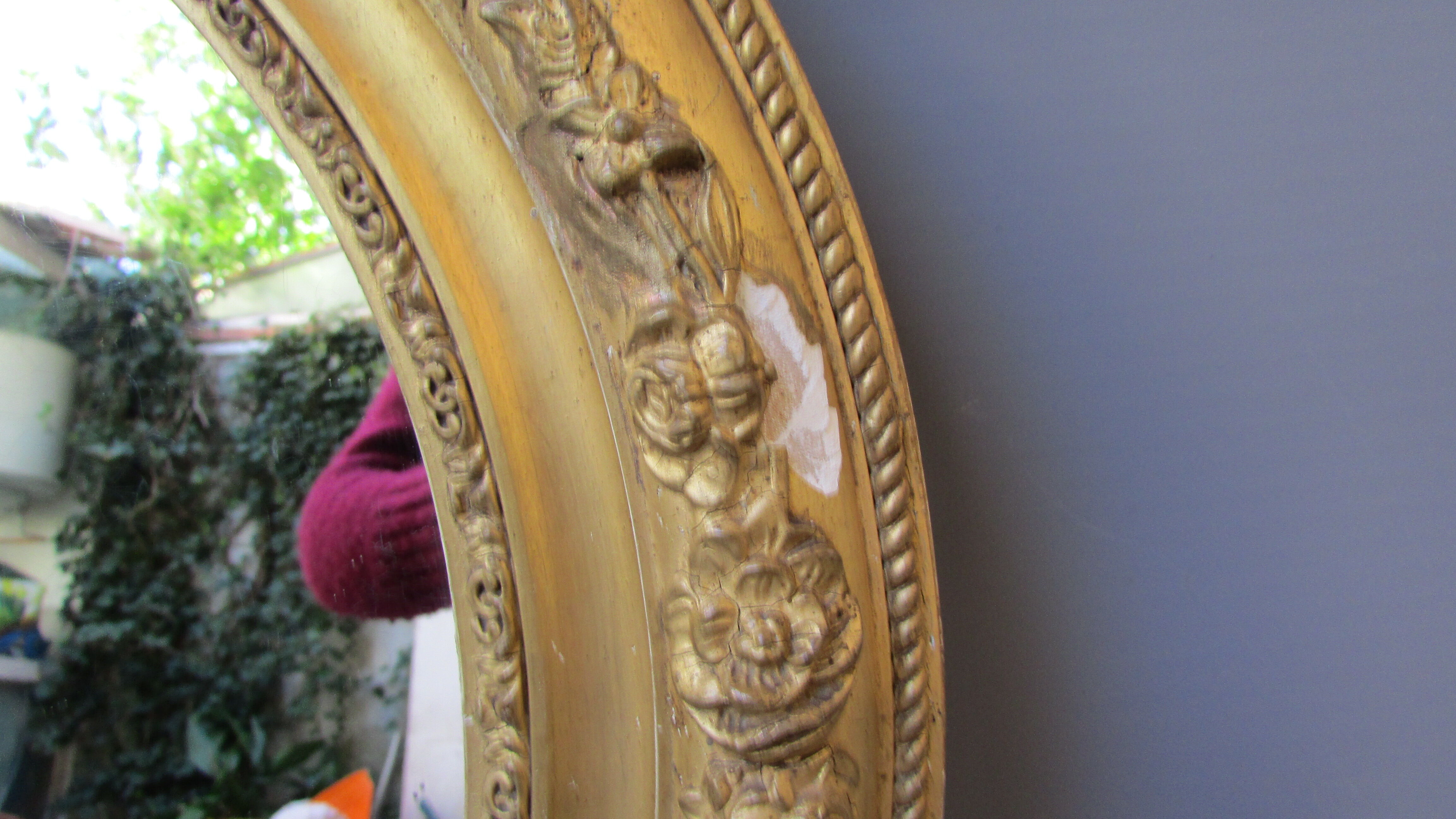 Mirror gold leaf - 44x39cm