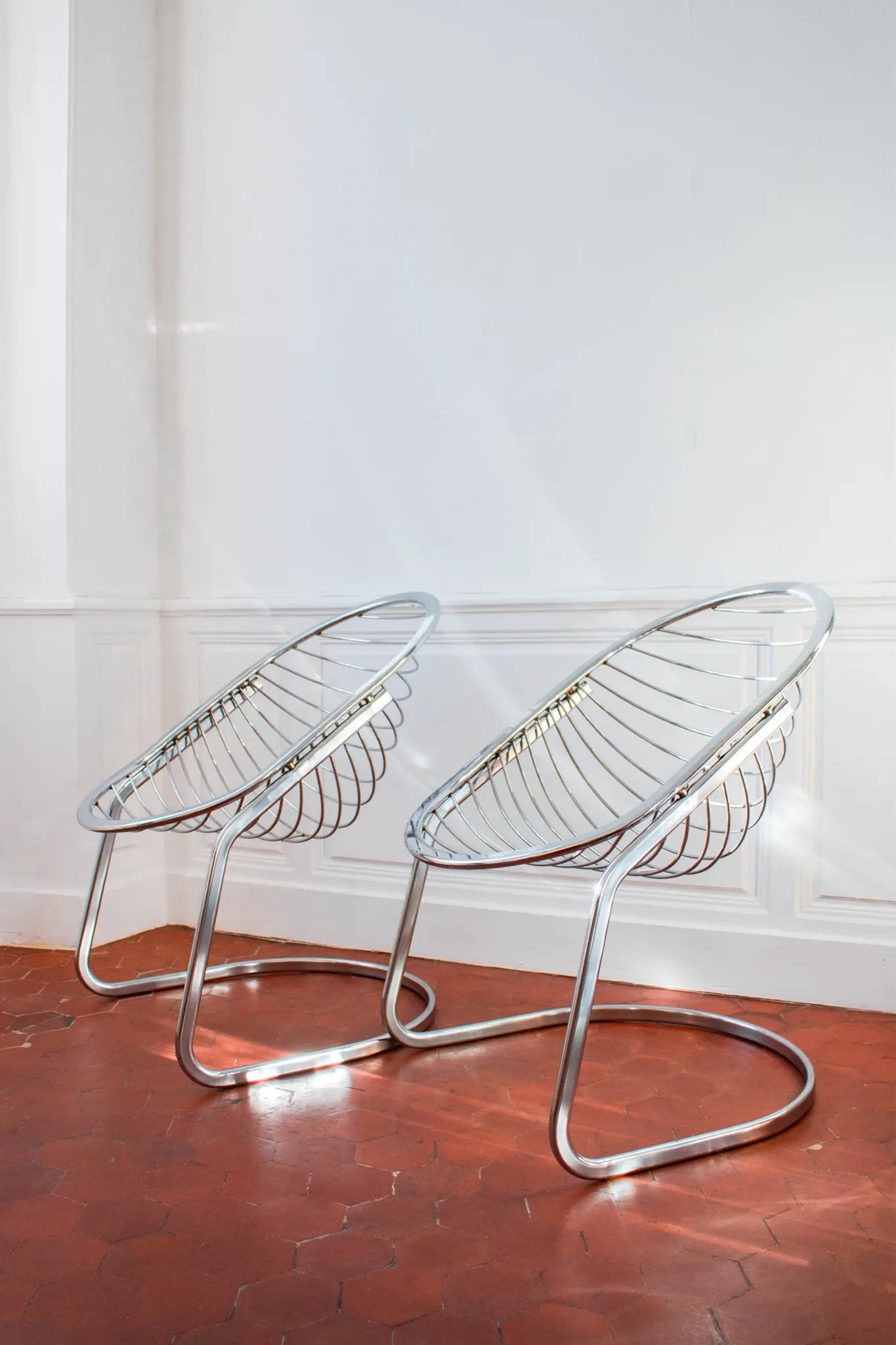 Egg chair by Gastone Rinaldi, vintage 1970s chair.