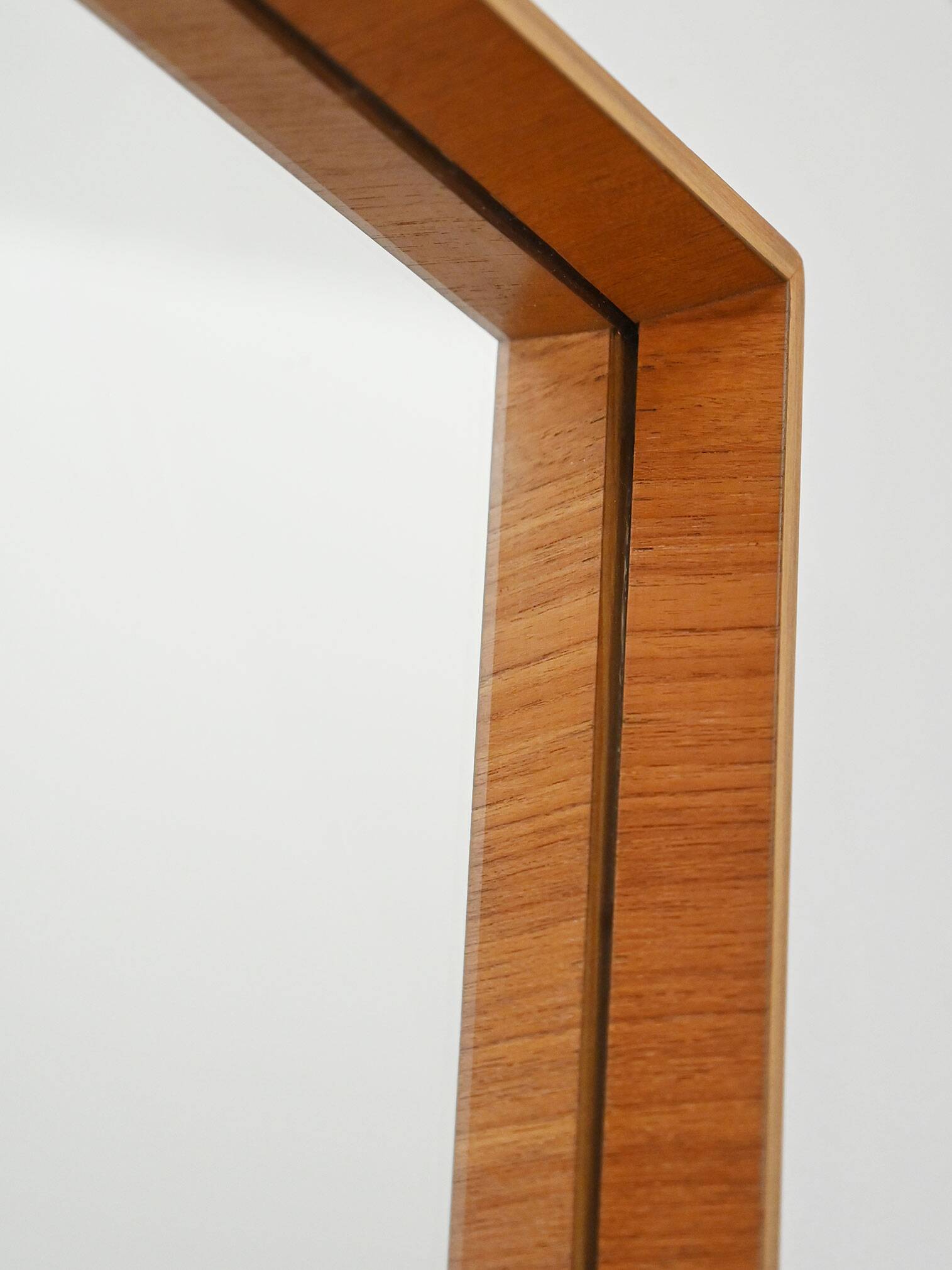 Swedish teak mirror by Arne Wahl Iversen