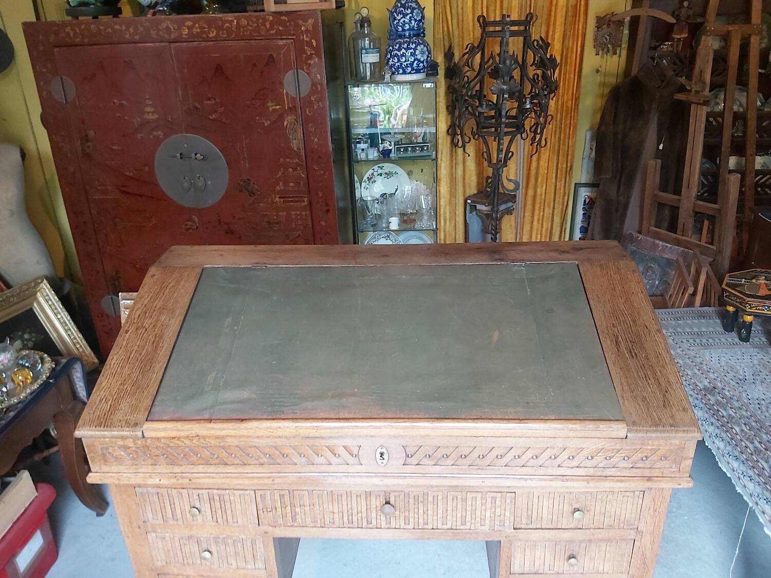 Desk, work furniture