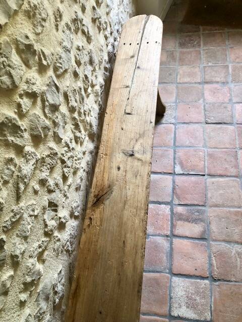 Large renovated farm bench