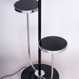Restored Bauhaus Floor Lamp, J. Halabala, UP Zavody, Chrome, Czechia, 1930s