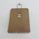 Vintage barber mirror for tabletop or wall hanging, 1950s 60s.