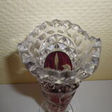 Cut crystal vase - 1960s