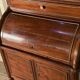 Cylinder desk in solid mahogany, late 18th century