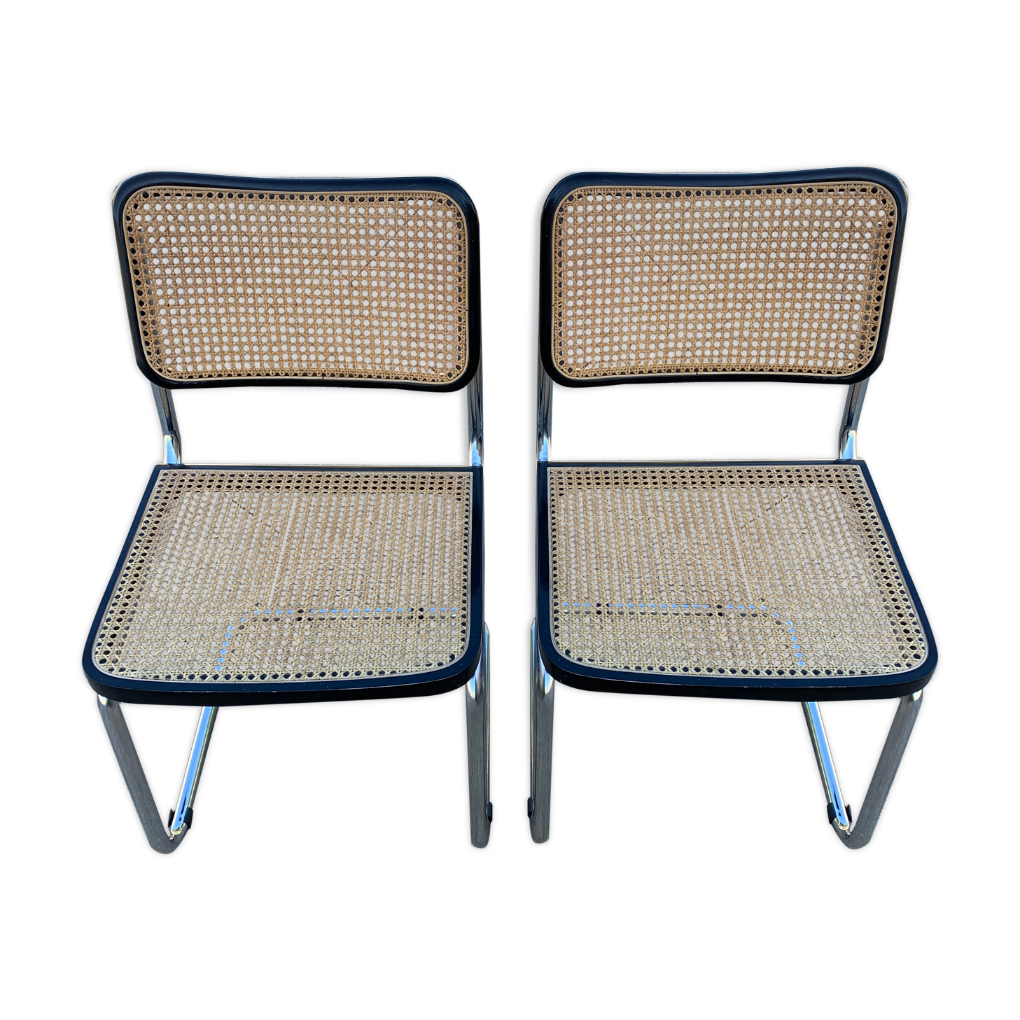 Pair of chairs Cesca Marcel Breuer