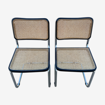 Pair of chairs Cesca Marcel Breuer