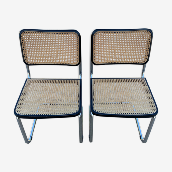 Paire de chaises Cesca Marcel Breuer