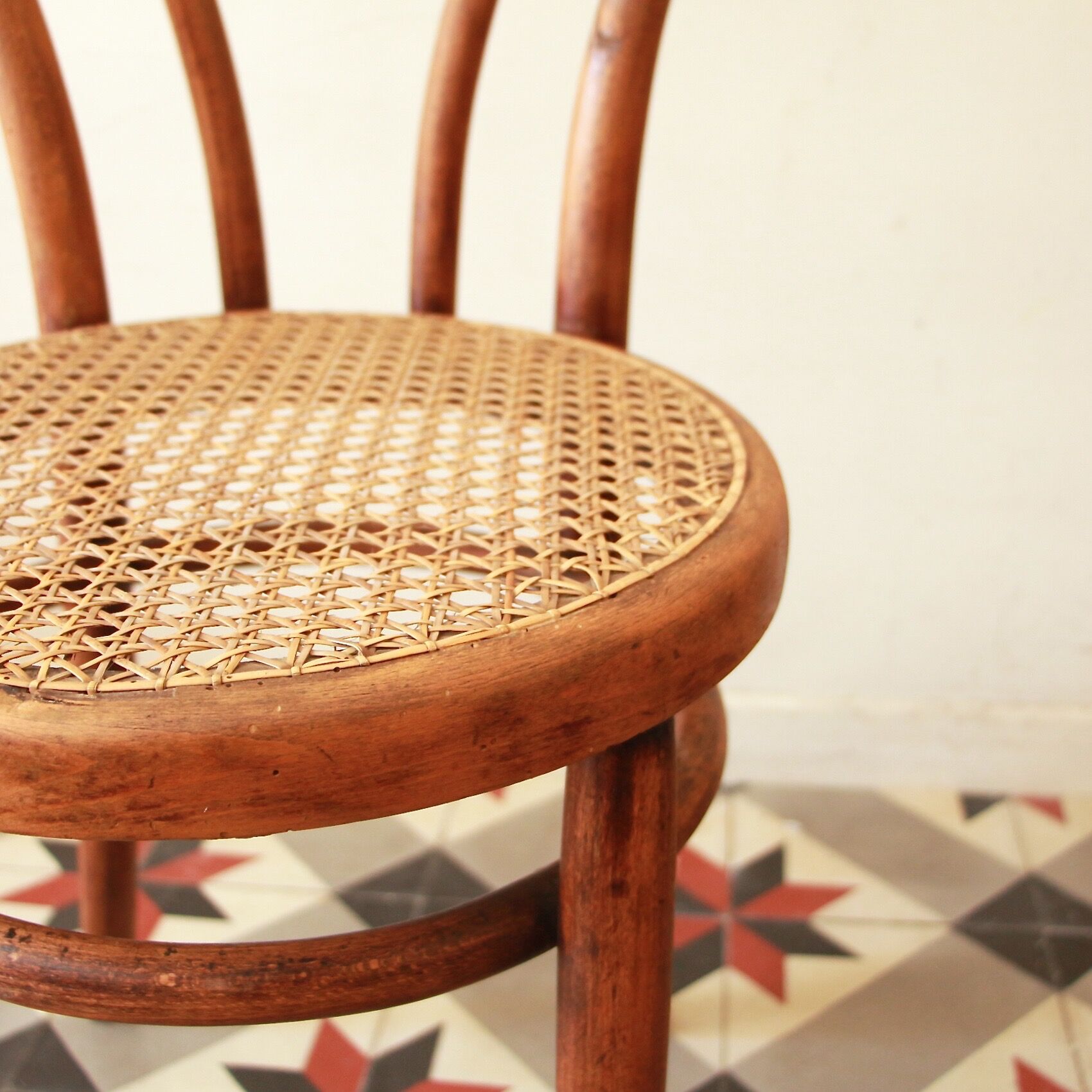 Jacob-Josef Kohn cane bistro chair