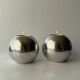 Vintage IKEA Nässjö XL candlestick pair designed by Ehlén Johanss.
