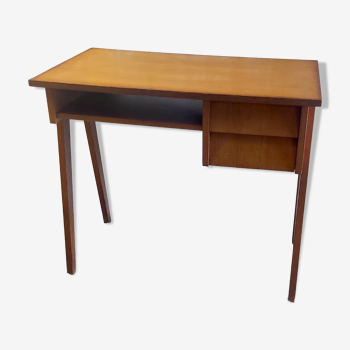 Oak desk feet compass, 50s-60s