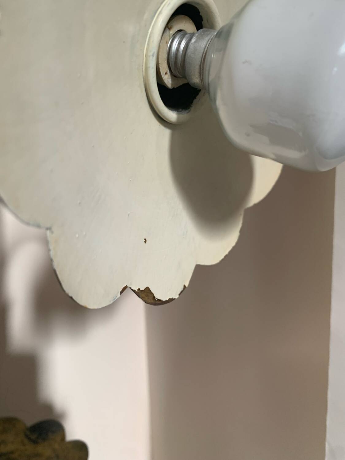 Vintage Art Nouveau pendant light