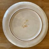 Decorative pie dish in Moustiers porcelain