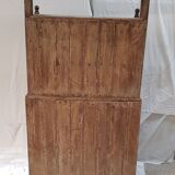 Old glazed vaisselier in Burmese teak