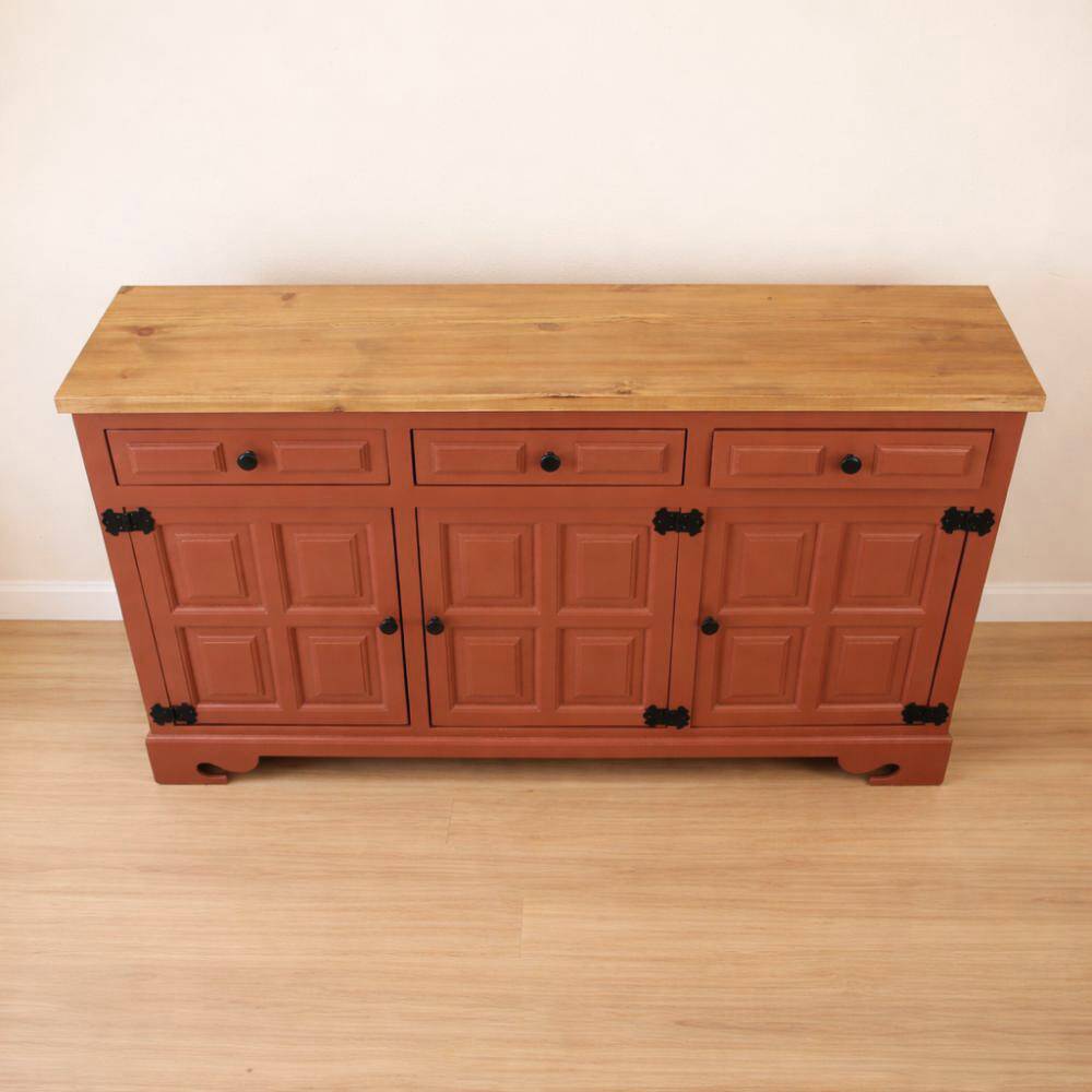 1940s Narrow Spanish Castilian Style Sideboard