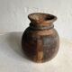 Antique indian wooden pot