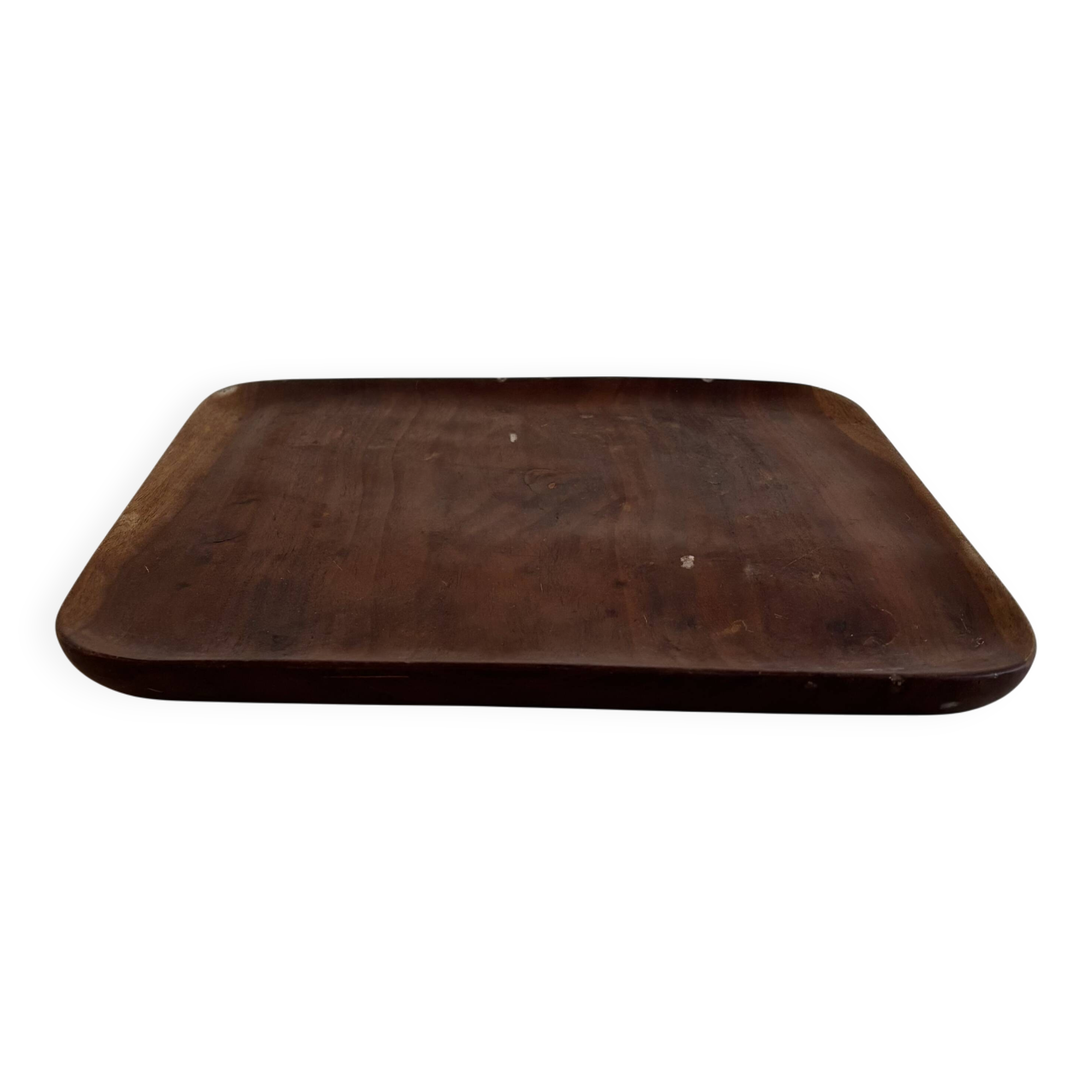 Vintage olive wood platter