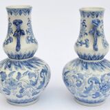 Pair of porcelain vases