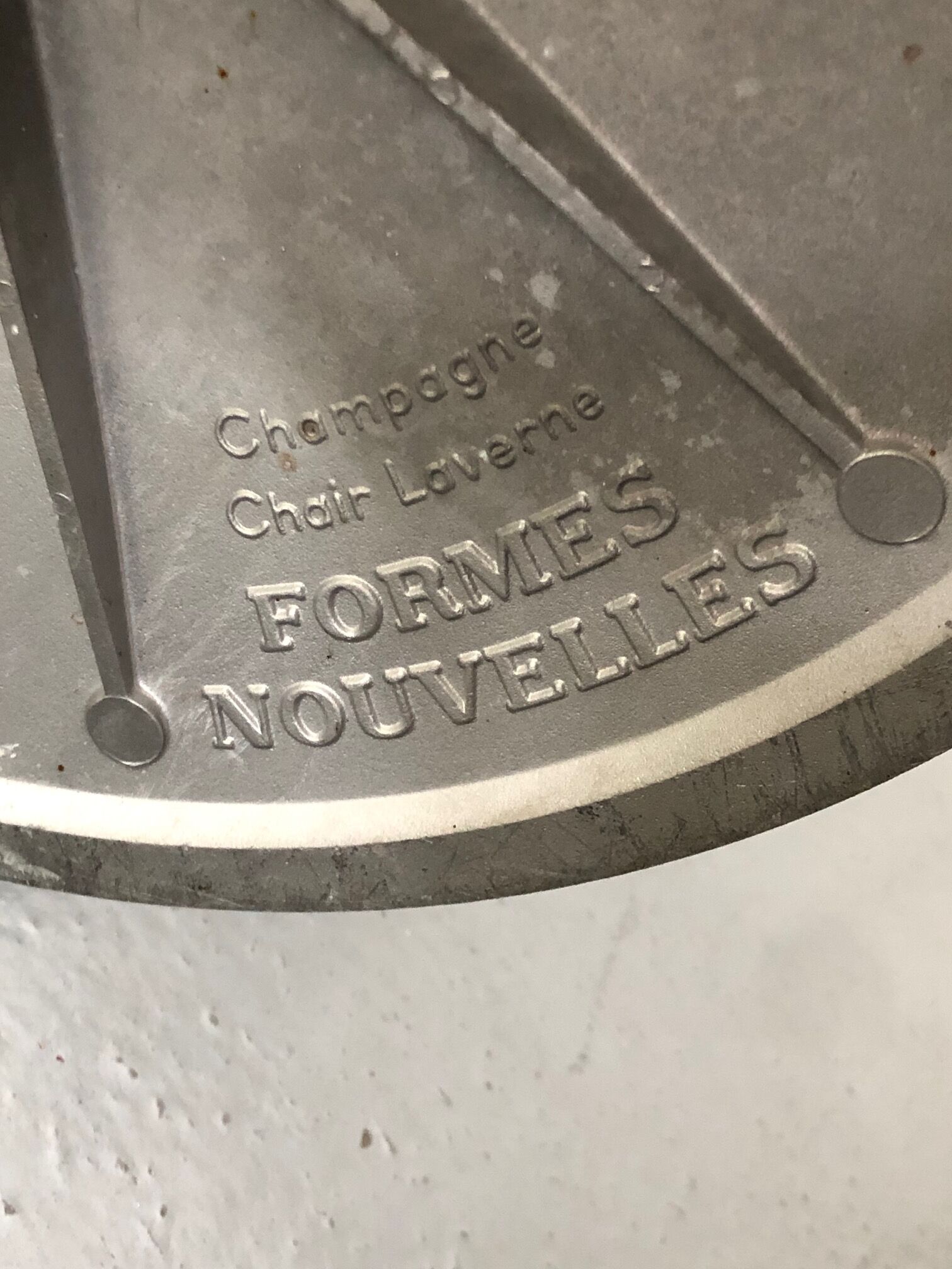 Chaise "champagne" erwin et estelle laverne