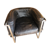 Leather armchair 1970s