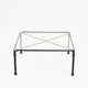 Ensemble de salon design moderniste noir par Jan van Opzeeland en cuir et bar en acier, Pays-Bas, années 1980