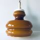 Suspension en opaline caramel