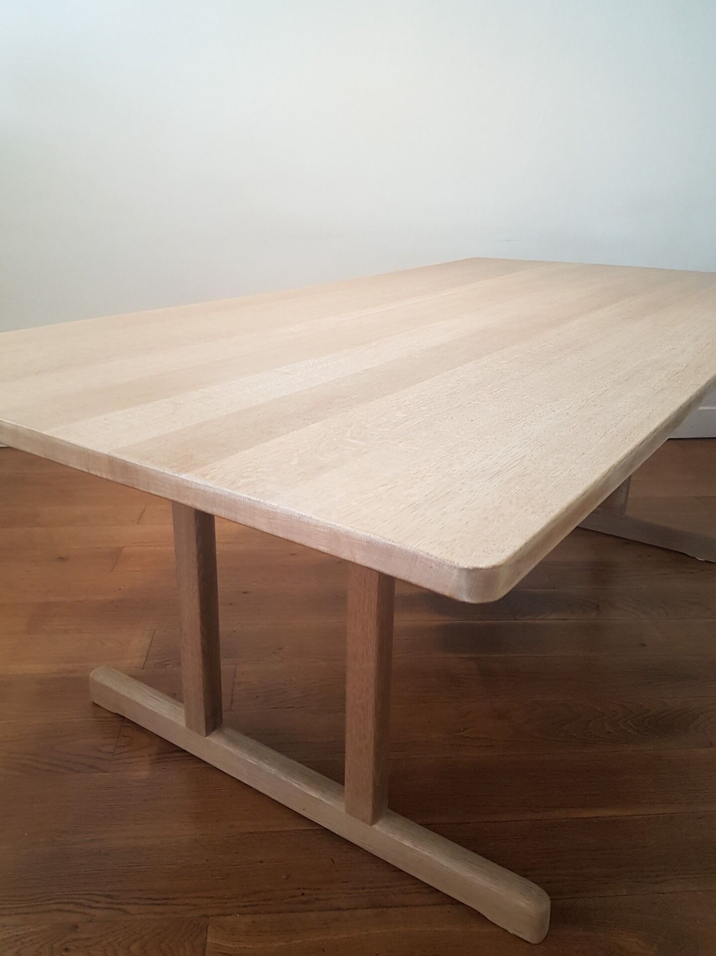 Børge Mogensen BM6286 shaker dining table for Fredericia in solid soaped oak
