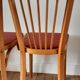 Pair of Baumann bistro chairs N°12 50s