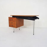 Teak hairpin desk by Tijsseling, The Netherlands 1960's