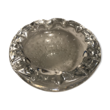 Old empty pocket in crystal