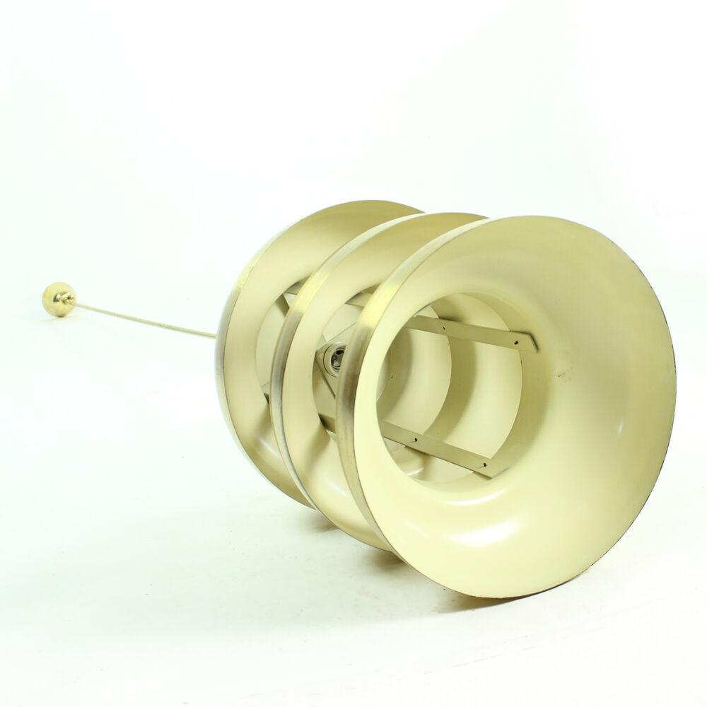 Ceiling light in brass, 205cm, Czechoslovakia 1960s