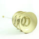 Ceiling light in brass, 205cm, Czechoslovakia 1960s