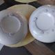 Pair of vintage crackled design soliflore vases