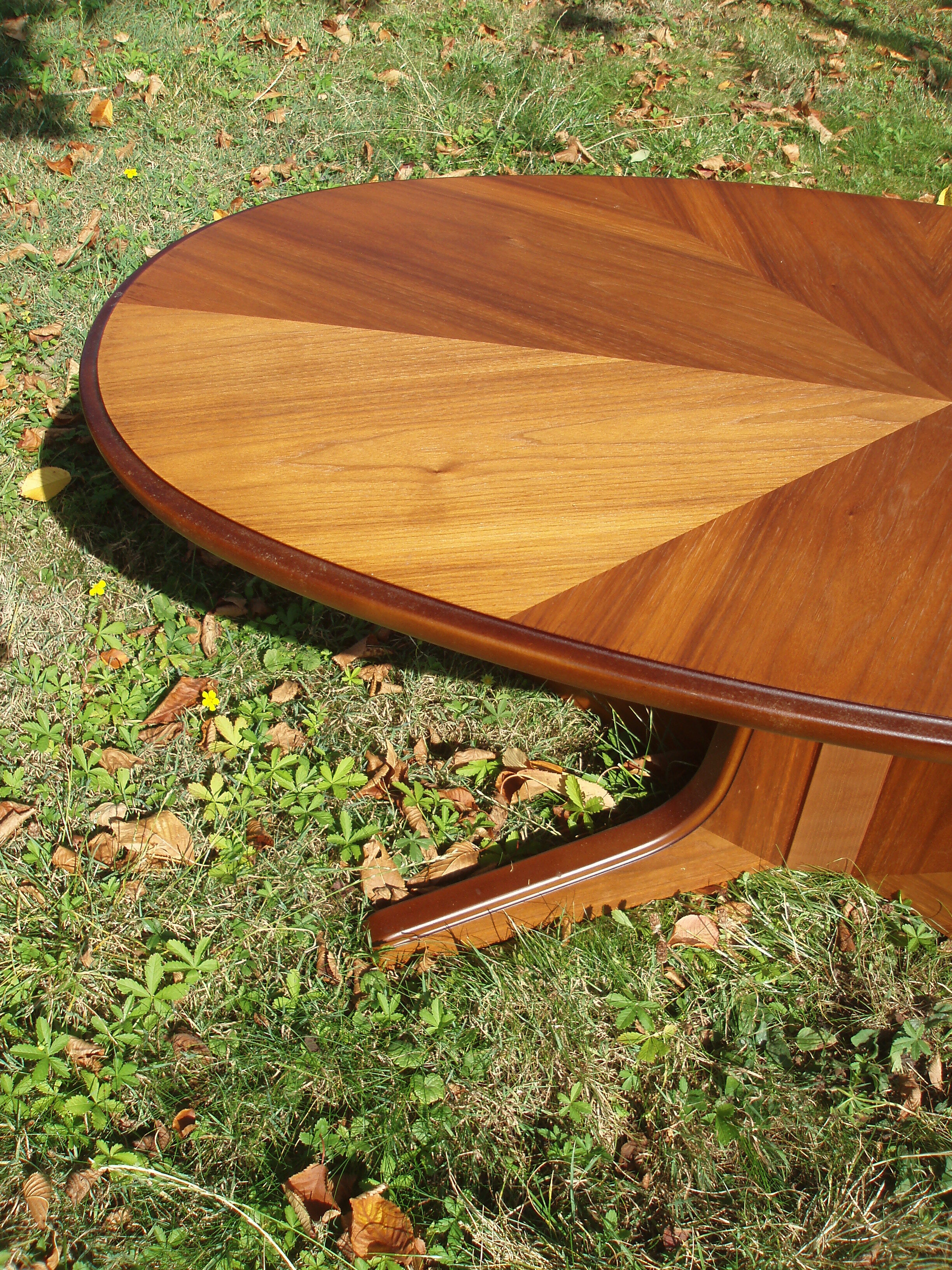 Vintage oval table