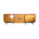 Modernist enfilade cherrywood around 1950