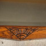 Art Deco wooden mirror