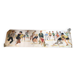 Affiche vintage école