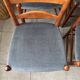 Set of 8 Scandinavian ladderback chairs, 1960s.
