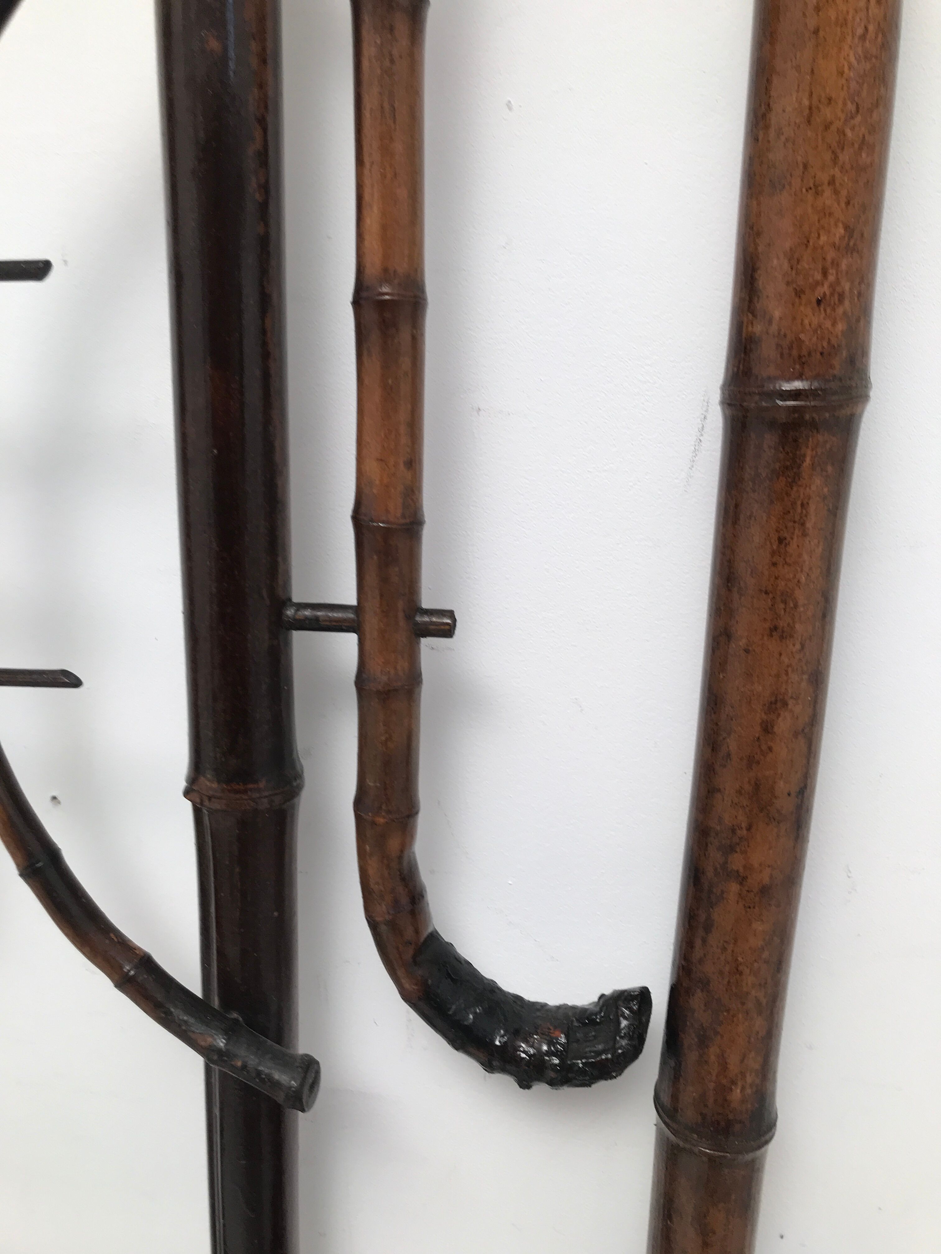 Coat-holder bamboo, 19th century