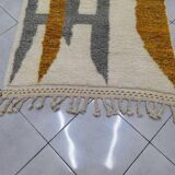 Tapis beni mrirt traditionnel tissé main